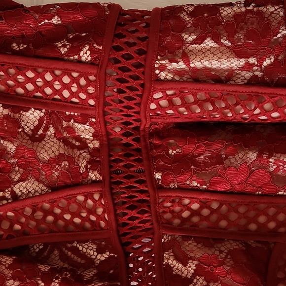 Brand New! Just Me Lace Sheath Dress - Picture 6 of 7